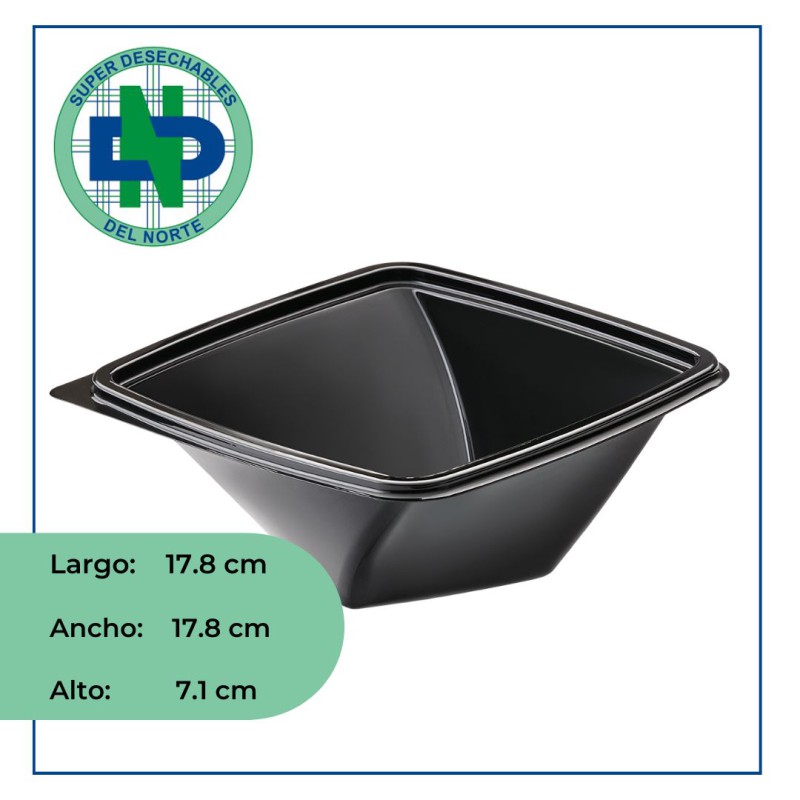 CONTENEDOR TWIST 24 ONZ NEGRO C/T